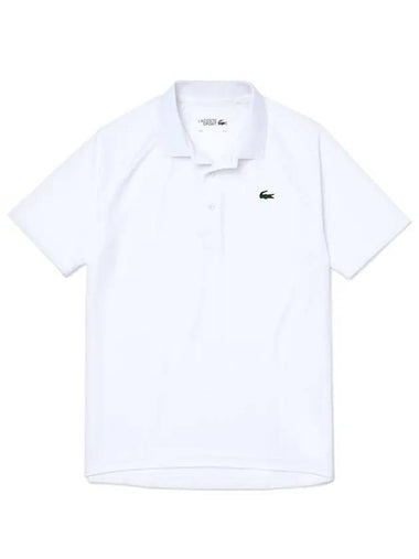 Logo Basic Short Sleeve PK Shirt White - LACOSTE - BALAAN 1