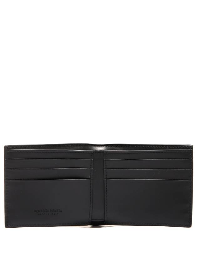 Intrecciato Cassette Half Wallet Black - BOTTEGA VENETA - BALAAN 4