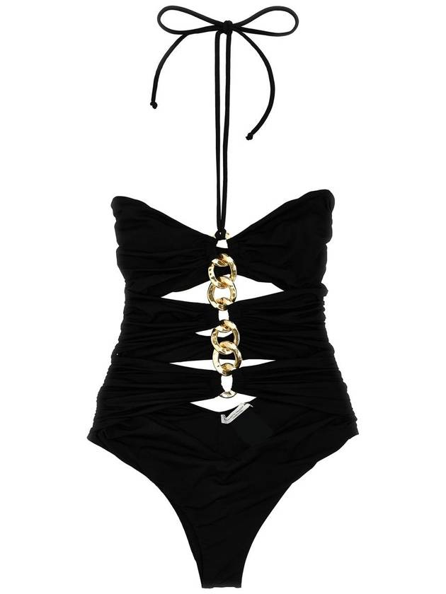 Elisabetta Franchi Chain One-Piece Swimsuit - ELISABETTA FRANCHI - BALAAN 1