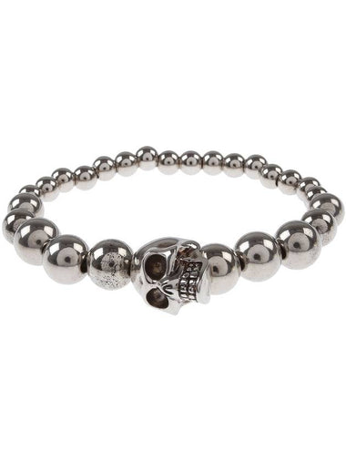 Skull Bracelet Silver - ALEXANDER MCQUEEN - BALAAN 1