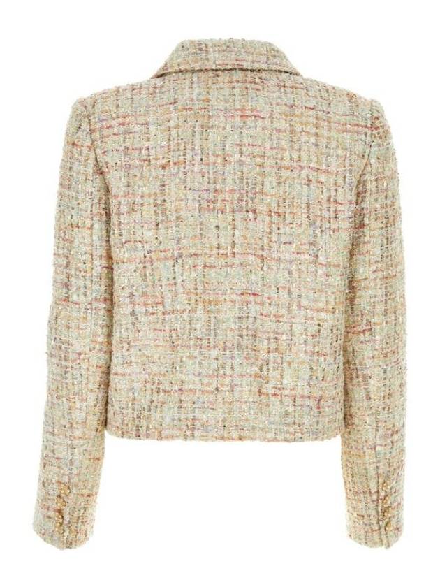 Women's Pastel Boucle Jacket - SELF PORTRAIT - BALAAN 3