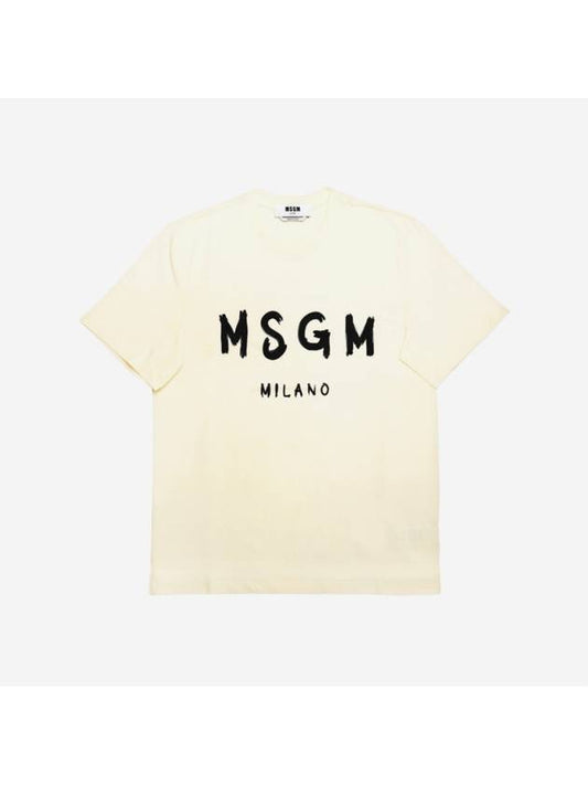 logo print t-shirt 2000MM510200002 - MSGM - BALAAN