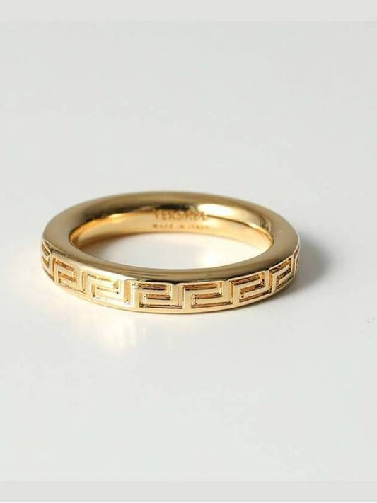Engraved Greek Ring Gold - VERSACE - BALAAN 2
