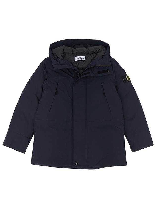 Kids Compass Badge Padding Navy - STONE ISLAND - BALAAN 3