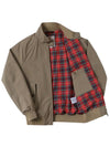 G9 Classic Original Harrington Zip-Up Jacket Tan - BARACUTA - BALAAN 4