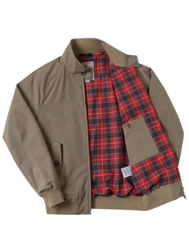 G9 Classic Original Harrington Zip-Up Jacket Tan - BARACUTA - BALAAN 4