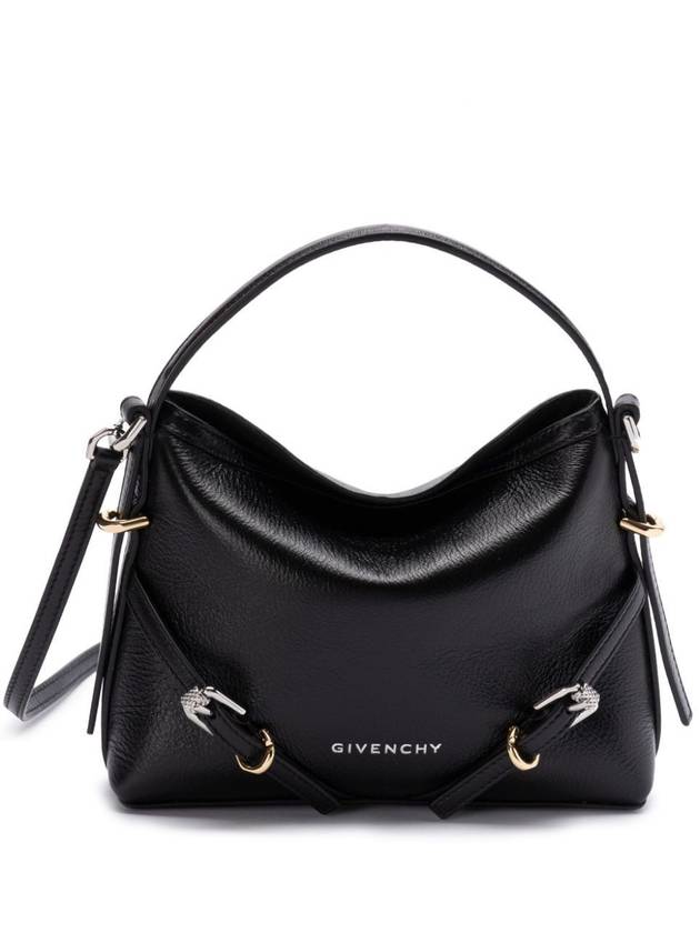 Nano Boisille Leather Cross Bag Black - GIVENCHY - BALAAN 2