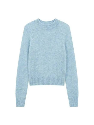 Women s Alpaca Blend Raglan Knit Mint - DRIES VAN NOTEN - BALAAN 1