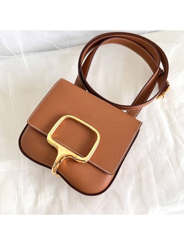 Della Cavalleria II Mini Bag Gold - HERMES - BALAAN 7