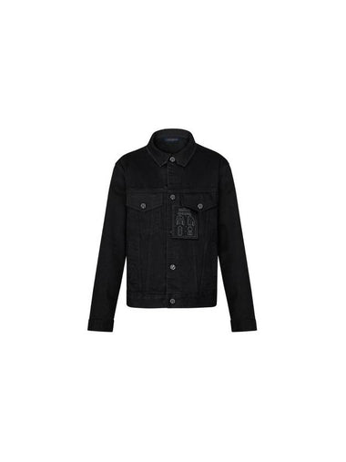 DNA Denim Jacket Black - LOUIS VUITTON - BALAAN 1