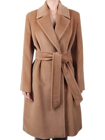 Studio Women's Asti Wool Coat Camel ASTI 002 - MAX MARA - BALAAN 1