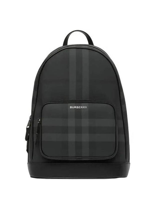 Rocco Backpack Charcoal - BURBERRY - BALAAN 1