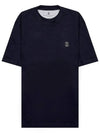Short Sleeve T-Shirt M0B138440 CSQ44 BLACK - BRUNELLO CUCINELLI - BALAAN 10