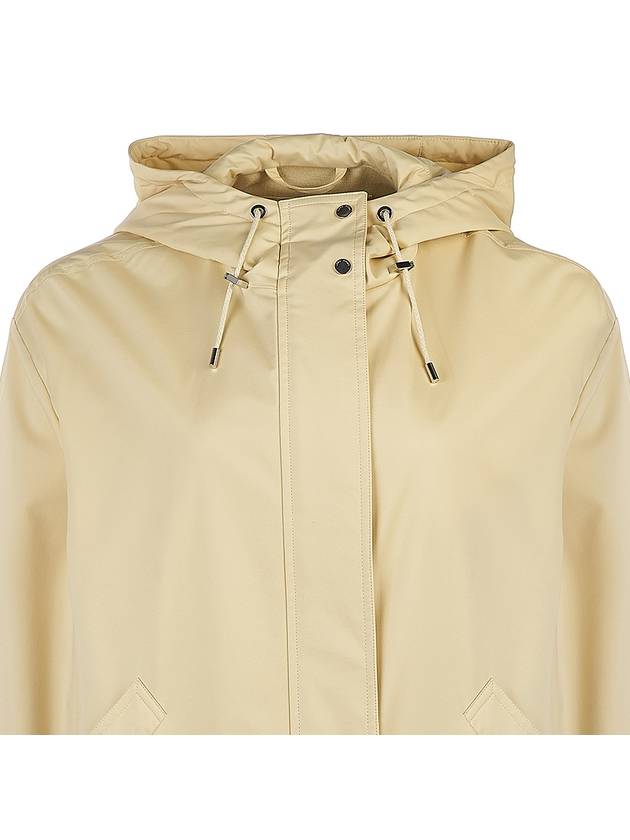 Technical Hooded Jacket Light Beige - LORO PIANA - BALAAN 5