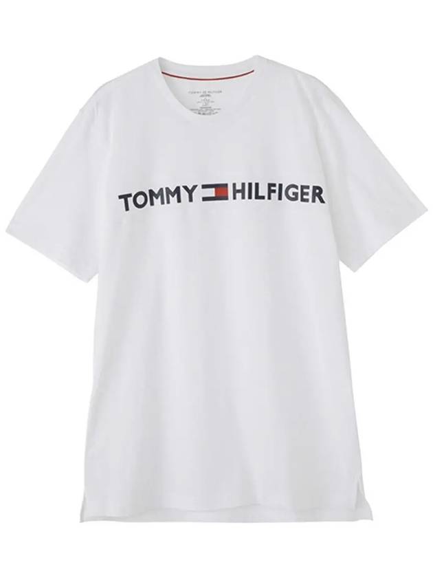 Modern logo crew neck short sleeve tee white 09T3928 100 - TOMMY HILFIGER - BALAAN 3