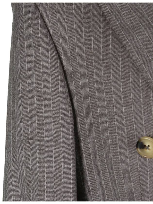 2867421 Virgin wool striped double suit - CORNELIANI - BALAAN 6