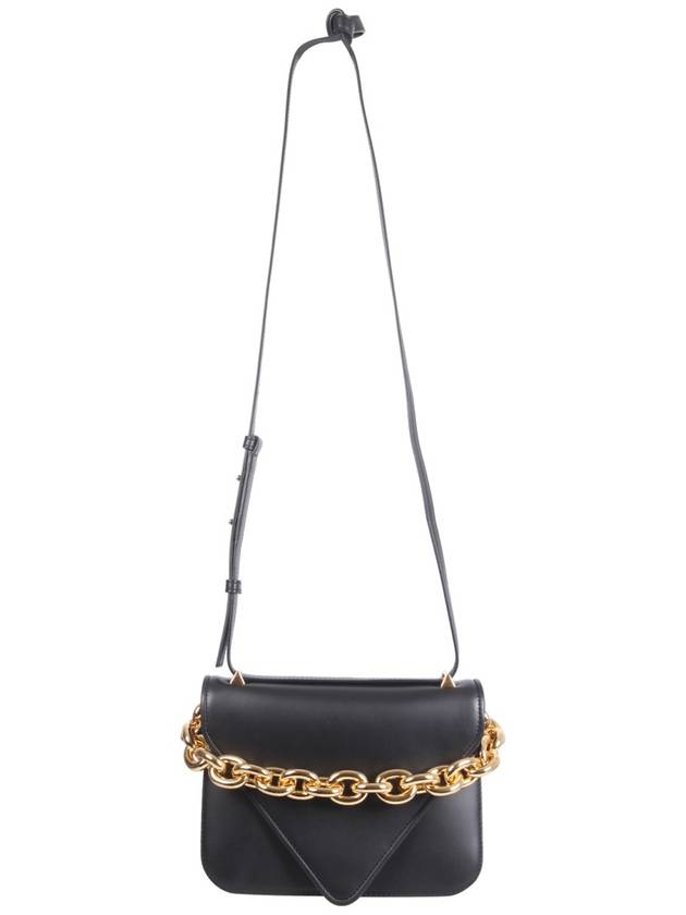 Mounted Chain Shoulder Bag Black - BOTTEGA VENETA - BALAAN 2