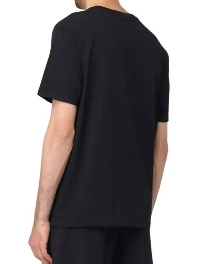 Speedy Fox Patch Comfort Short Sleeve T-Shirt Black - MAISON KITSUNE - BALAAN 4