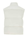 Button Padded Cotton Vest White - BOTTEGA VENETA - BALAAN 3