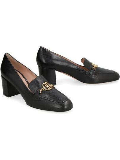 Ellyane Leather Pumps Heel Black - BALLY - BALAAN 2