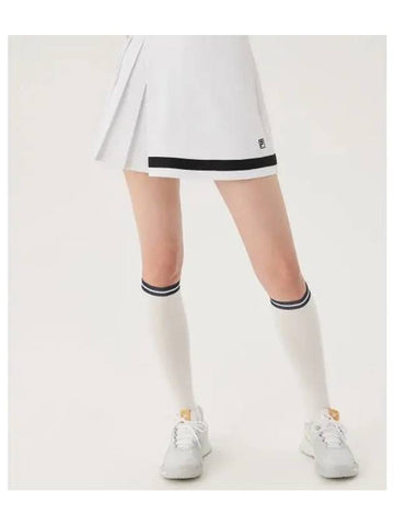 Half and pleated skirt FS2SKG2362FWHI - FILA - BALAAN 1