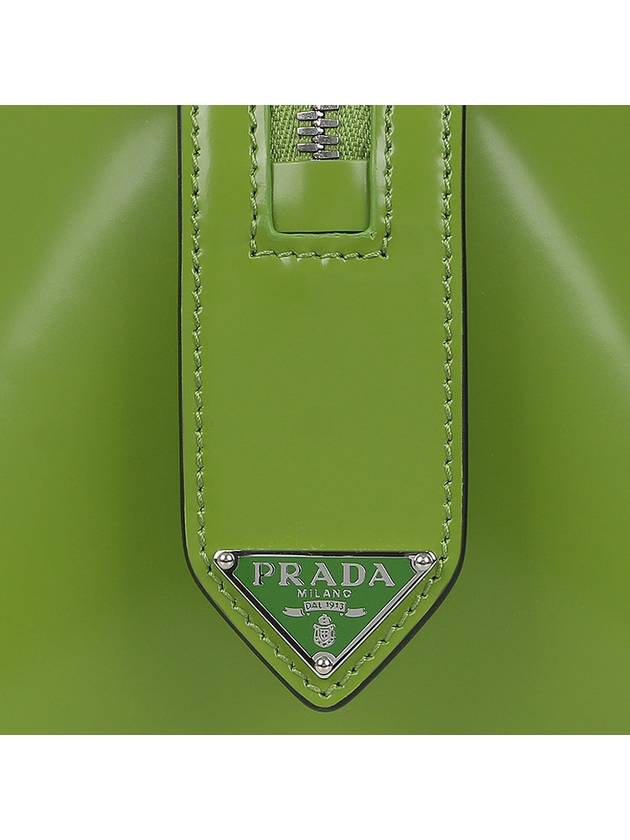 Brushed Supernova Hand Shoulder Bag Green - PRADA - BALAAN 10