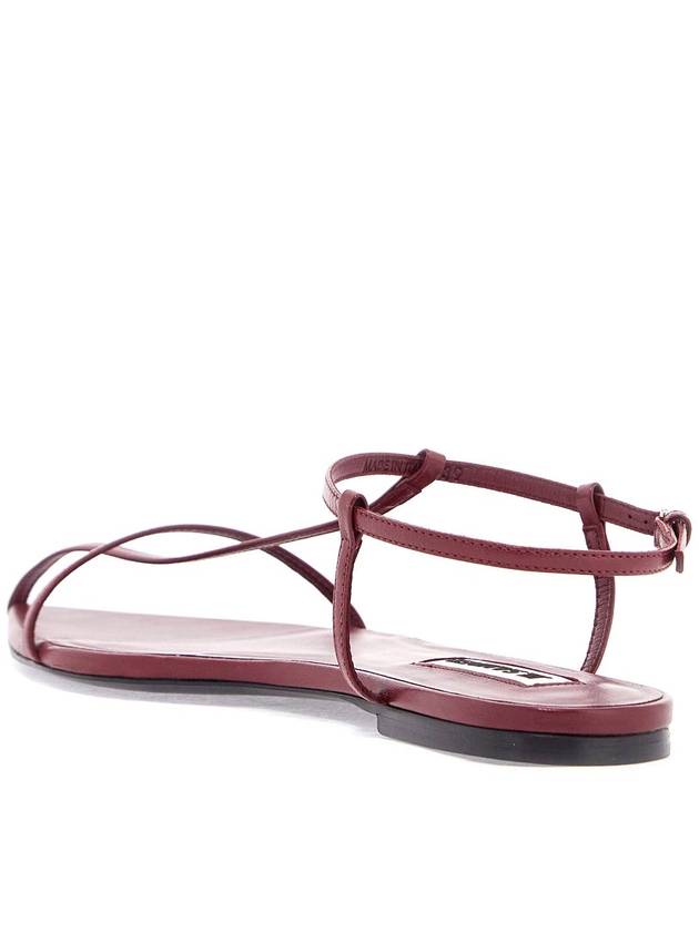 new tripon leather sandals for men - JIL SANDER - BALAAN 3