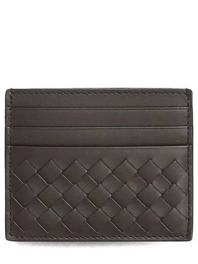 Intrecciato Classic Card Wallet Brown - BOTTEGA VENETA - BALAAN 2