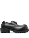 Hummer Leather Derby Black - BALENCIAGA - BALAAN 1