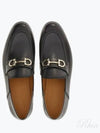 Gancini Ornament Loafer Black - SALVATORE FERRAGAMO - BALAAN 2