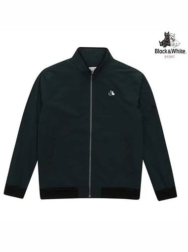 Men s fall blouson jumper 1103GXWN BLUE GREEN - BLACK&WHITE - BALAAN 1