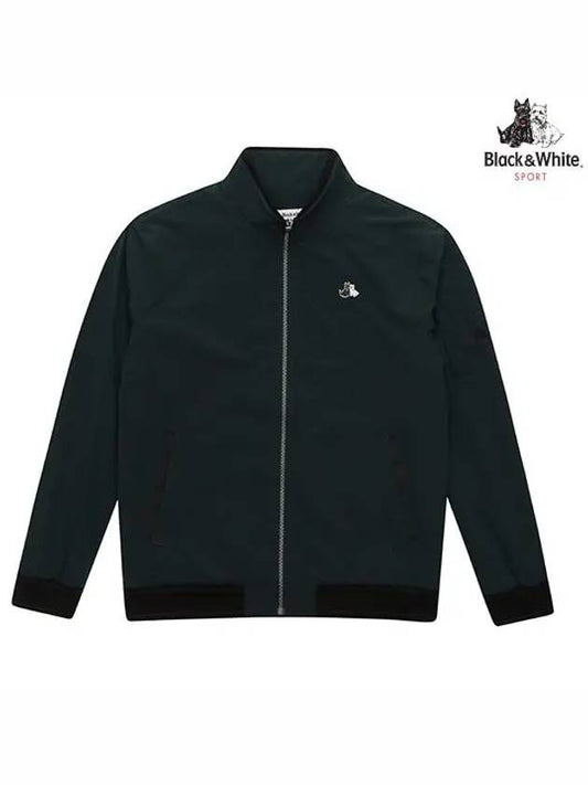 fall blouson jumper 1103GXWNBLUE GREEN - BLACK&WHITE - BALAAN 1