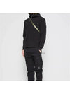 Shell R Goggle Hooded Jacket Black - CP COMPANY - BALAAN 4