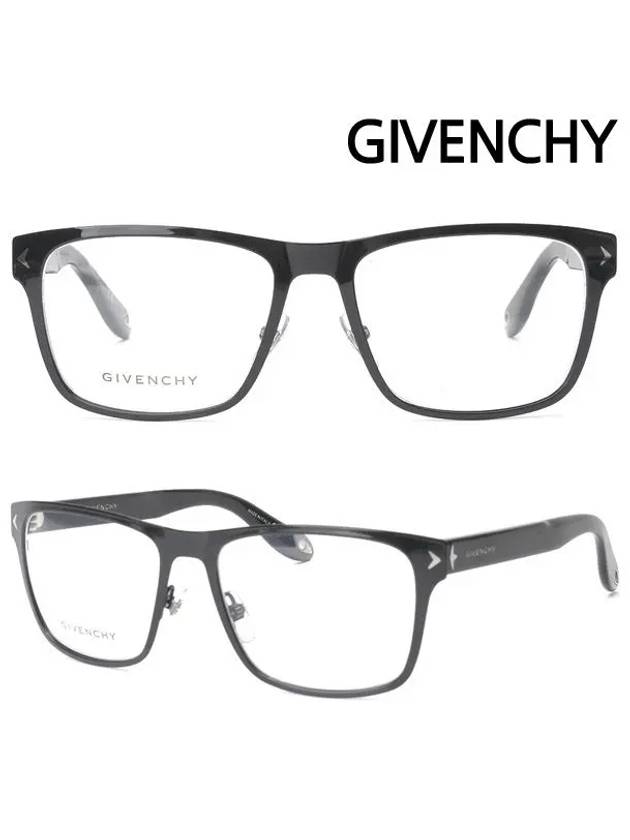 Glasses frame GV0011 65Z square metal frame - GIVENCHY - BALAAN 1