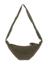 Small Croissant Cross Bag Dark Moss - LEMAIRE - BALAAN 3