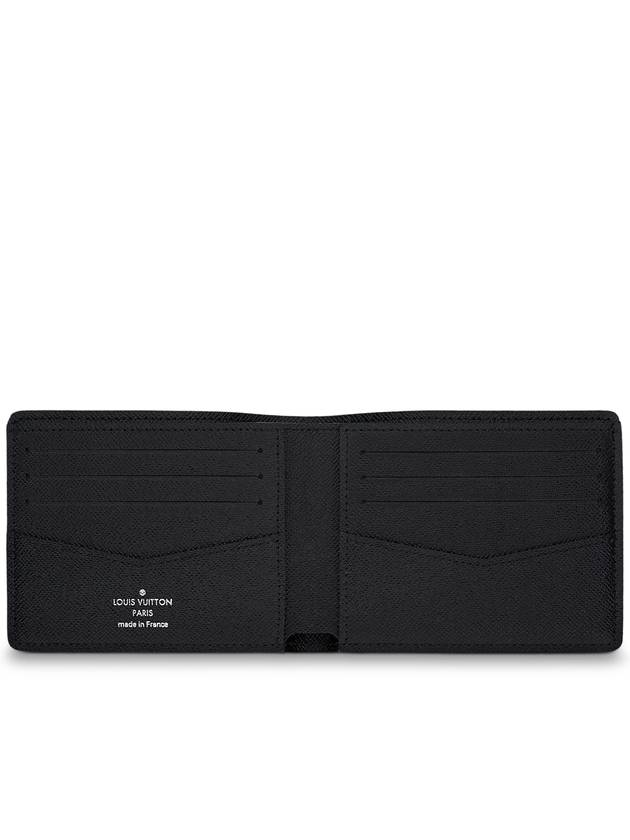 Slender Wallet Taiga Black - LOUIS VUITTON - BALAAN 5