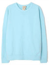 Garment Dyed Cotton Jersey Sweatshirt Blue - TEN C - BALAAN 2