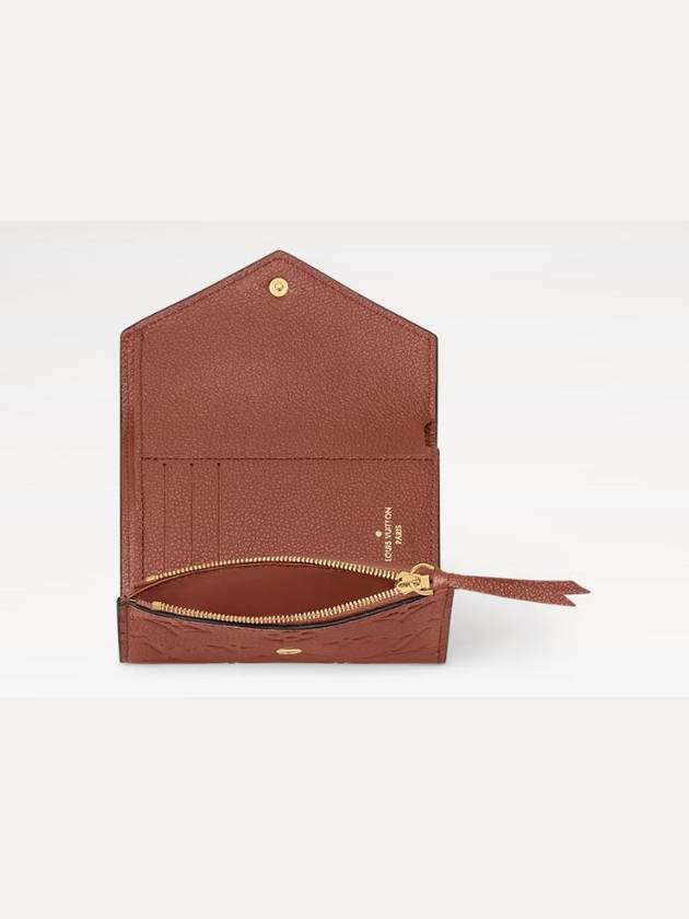 Victorine Monogram Half Wallet Cognac - LOUIS VUITTON - BALAAN 3