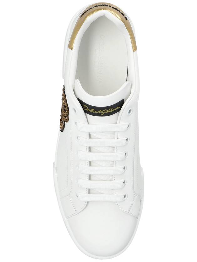 Dolce & Gabbana Portofino Sneakers, Men's, White - DOLCE&GABBANA - BALAAN 6