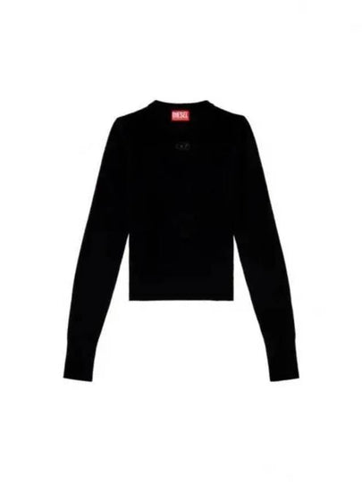 M-Areesax Knit Top Black - DIESEL - BALAAN 2