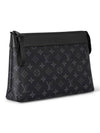 Pochette Voyage Souple Monogram Pouch Bag Black - LOUIS VUITTON - BALAAN 3