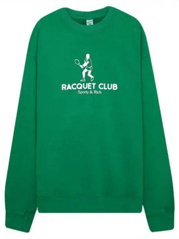 Racquet Club Crew Neck Sweatshirt Women s - SPORTY & RICH - BALAAN 1