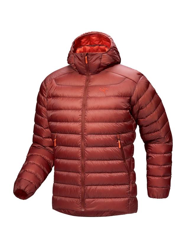 Cerium Logo Hooded Padding Red - ARC'TERYX - BALAAN 1