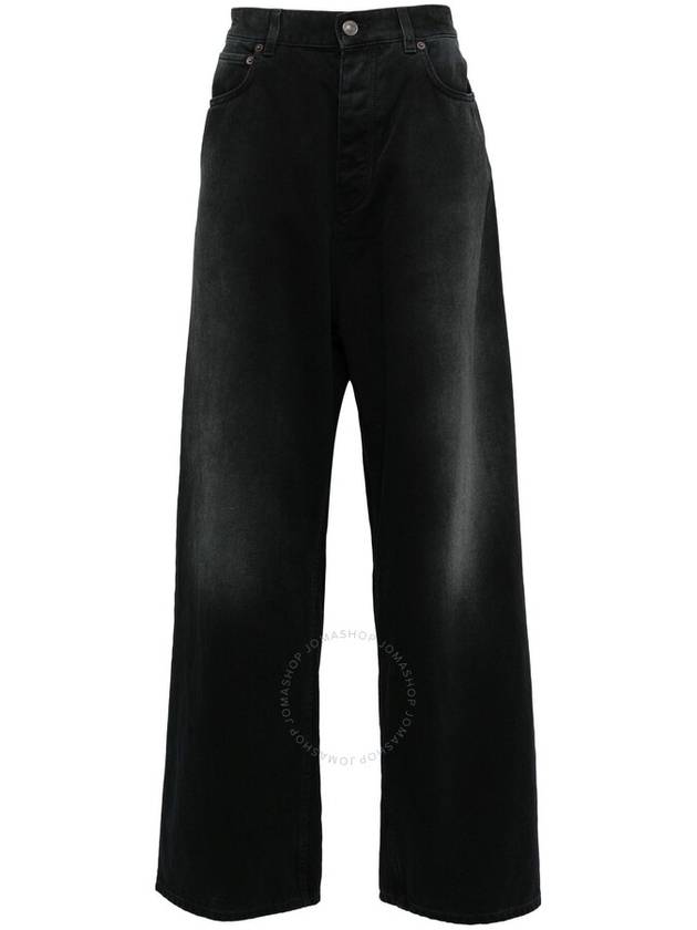 Denim Straight Pants 767977TNW111672 SUNBLEACHED BLACK - BALENCIAGA - BALAAN 2