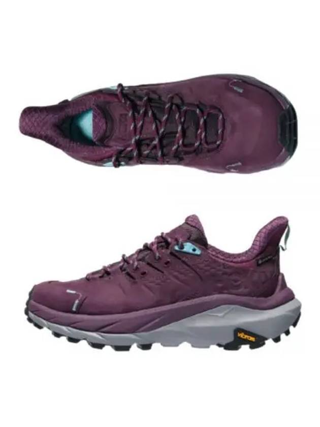 Kaha 2 GTX Low Top Sneakers Grape Wine - HOKA ONE ONE - BALAAN 2