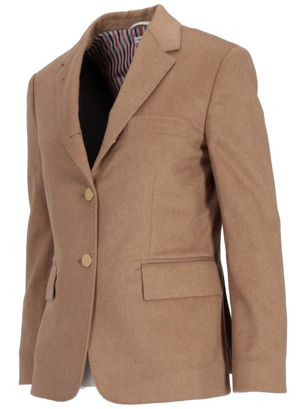 Classic Hair Sports Jacket Brown - THOM BROWNE - BALAAN 3