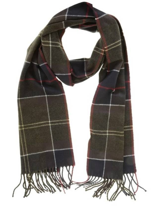 Galingale Tartan Scarf Classic Tartan - BARBOUR - BALAAN 1