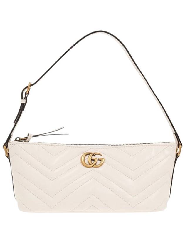 GG Marmont Shoulder Bag White - GUCCI - BALAAN 2