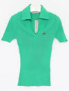 Marina Polo Knit Top Green - VIVIENNE WESTWOOD - BALAAN 4