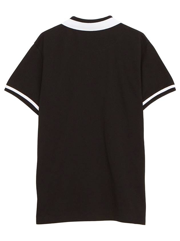 Classic ORB Logo Polo Shirt Black - VIVIENNE WESTWOOD - BALAAN 3